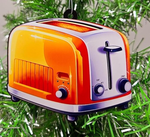 Retro orange toaster - retro,