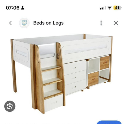 Stompa white oak wood mid - oak,