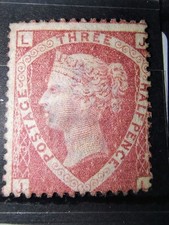 GB QV 1870-74, 3 half penny SG 52 Plate 3 Cat: £500 regummed LMM, O/L 