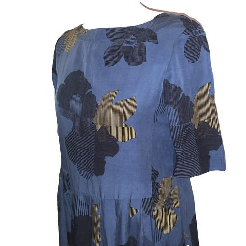 Toast giant flower silk blend - silk,