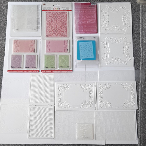 Sizzix plastic embossing - sizzix,
