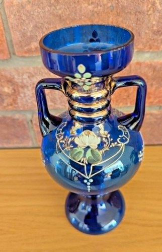 Antique cobalt glass - antique,