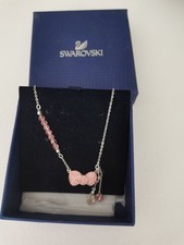SWAROVSKI PINK BOW NECKLACE HELLO KITTY 1097205