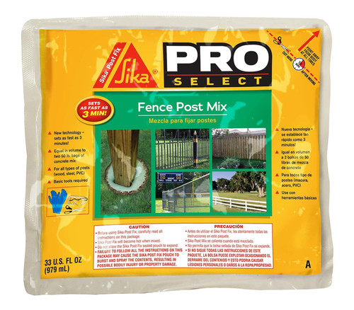 Sika post fix fence - fix,