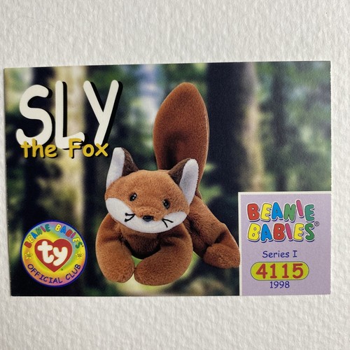 1998 beanie babies 117 - #117, sly