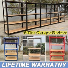 5 Tier Metal Shelving Units