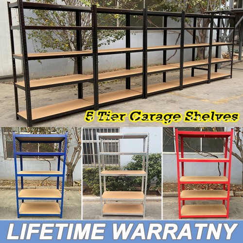 Tier metal shelving - 5, units