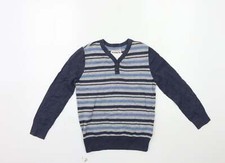 Matalan Boys Blue Round Neck