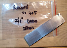 Vintage Record No 405 Multi Plane 7/8" Dado Iron Old Woodworking Hand Tools Tool