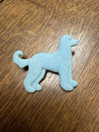 Afghan hound vintage brooch - brooch, in
