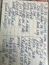 Kiss Cassette 1984 Stockholm