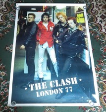 The Clash - Vintage 1990's GO BANG 25 x 34inch Poster