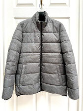 Mens Matalan ACW85 Puffer Jacket / Coat Size M, Grey, Excellent Condition