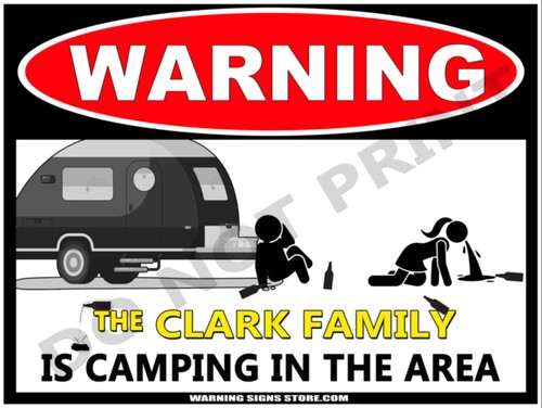 Personalized camping sign - camping,
