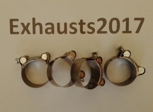 Exhaust collector box - box, clamps
