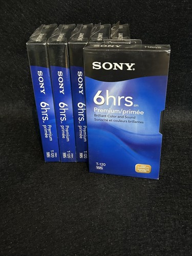 Sony hours premium 120 - t-120, vhs