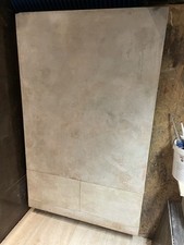 CVO Concrete Effect Gas Fire Wall Surround With Sliding Cover Doors