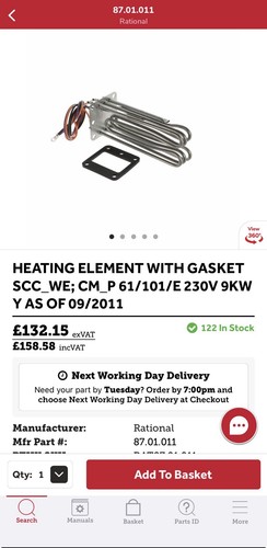 Rational heating element with - rational,