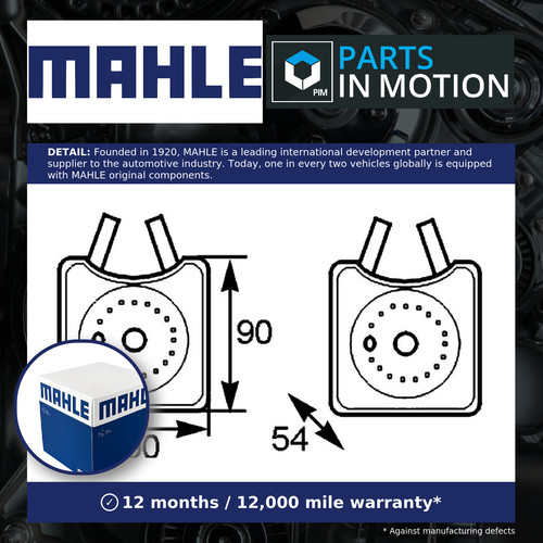 Oil cooler fits skoda octavia - oil,