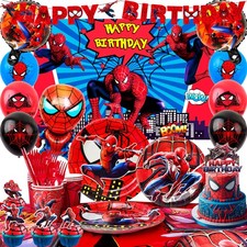 115 Pcs Spider Man Birthday