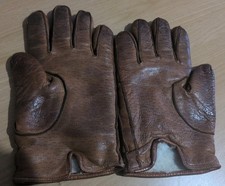 Vintage Leather Sheep Fur Mens