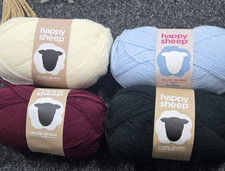Happy sheep wool 100% ,various