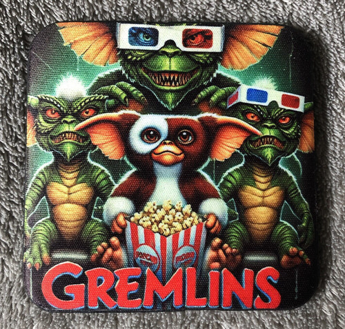 Gremlins movie coaster - movie,