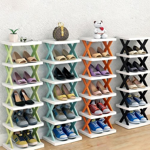 Shoe rack diy tiers - diy,