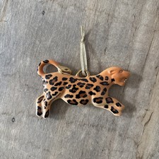 Cardew Design Leopard Ceramic Christmas Tree Decoration
