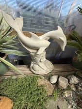 Double Dolphin Garden Statue