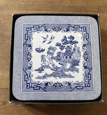 Vintage Cloverleaf Blue Willow