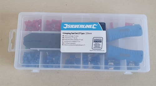 Silverline crimping tool set - silverline,