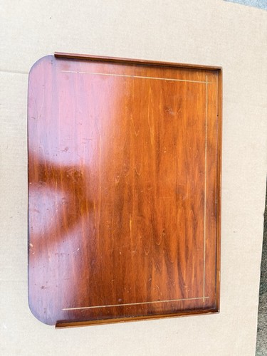 1940 natural wood tray - 1940's,