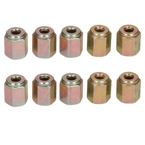 Steel female brake pipe union - female,