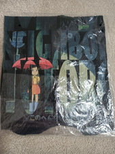 Uniqlo Studio Ghibli UT Graphic T-Shirt Unisex My Neighbor Totoro Black XL New