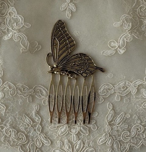 Butterfly hair pin - butterfly,