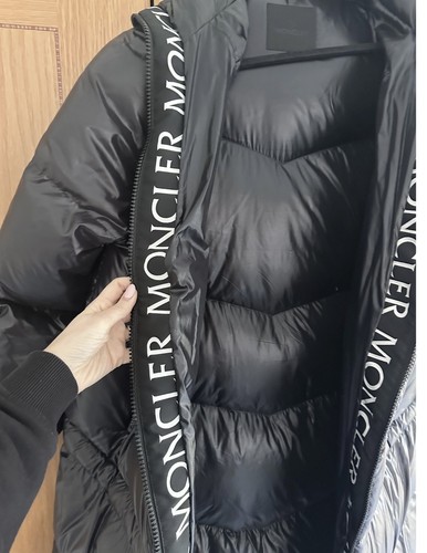 Moncler chanon long puffer - moncler,