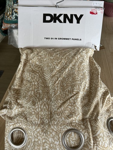 New dkny window curtains - new, 2