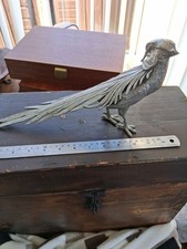 Large Pheasant In Stainless Steel.