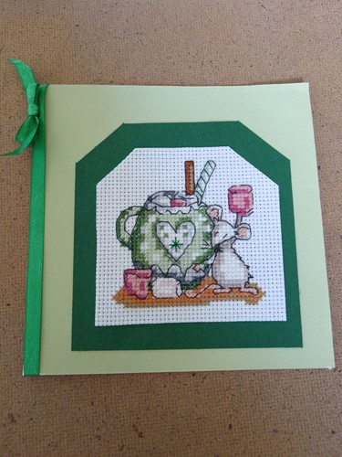 New completed cross stitch - completed,