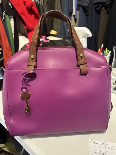 Fossil rachel leather - leather, satchel