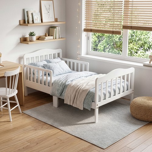 Junior wooden bed toddler - junior,