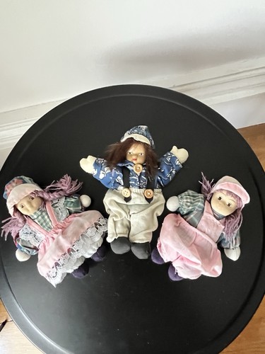 Porcelain head dolls small - dolls,