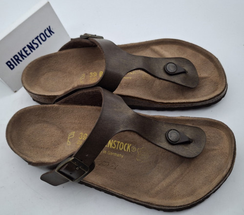 Birkenstock gizeh bronze thong - birkenstock,