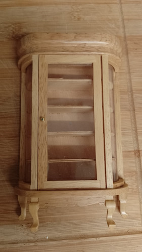 Dolls house display cabinet