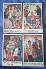 Job Lot 4x Vintage Saucy Comic