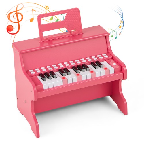 Wooden kids piano keyboard - wooden,