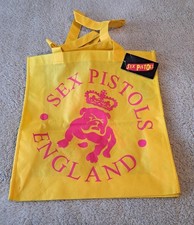 Sex Pistols England Bulldog Logo Tote Bag New With Tags Official Merchandse