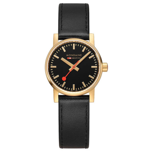 Mondaine evo2 30mm gold plated - 30mm,