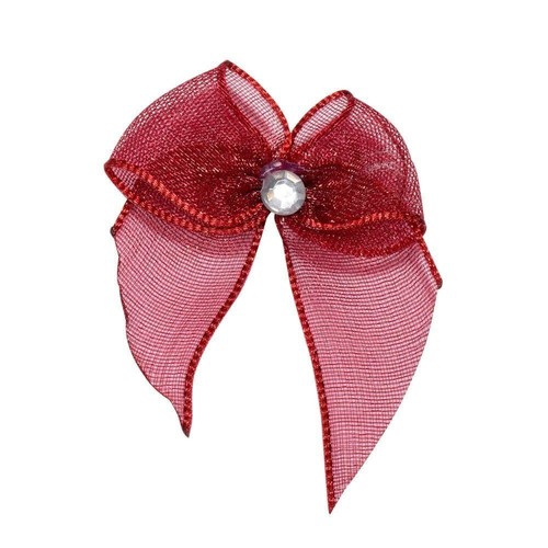 Burgundy organza ready - 12,